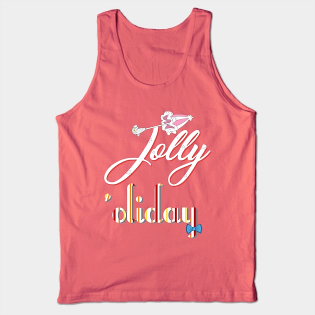 Jolly 'oliday Tank Top by elizabethsgrotto